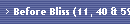 Before Bliss (11, 40 & 59)