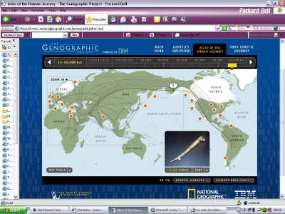 More migration into the Americas